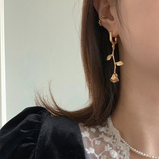 GOLDEN ROSE earrings