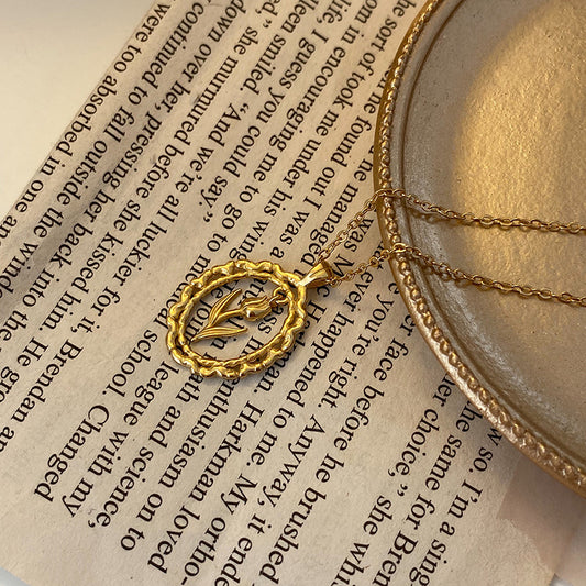 VINTAGE TULIP necklace