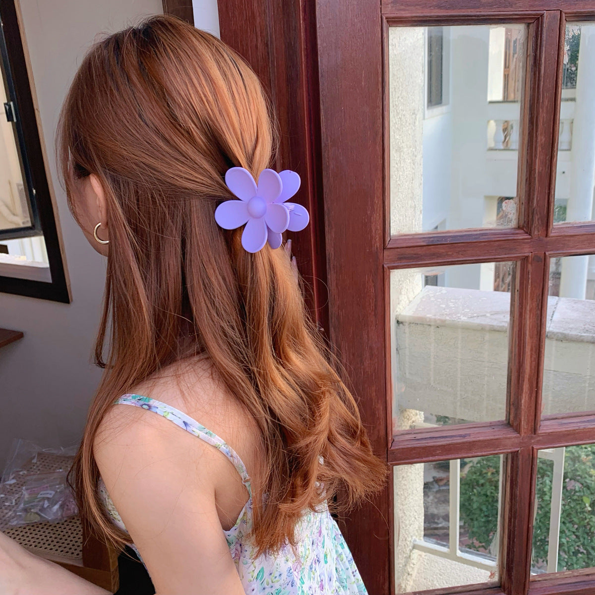 FLOWER hair clip