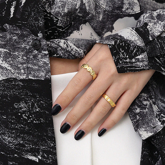 GEOMETRIC minimalistic ring