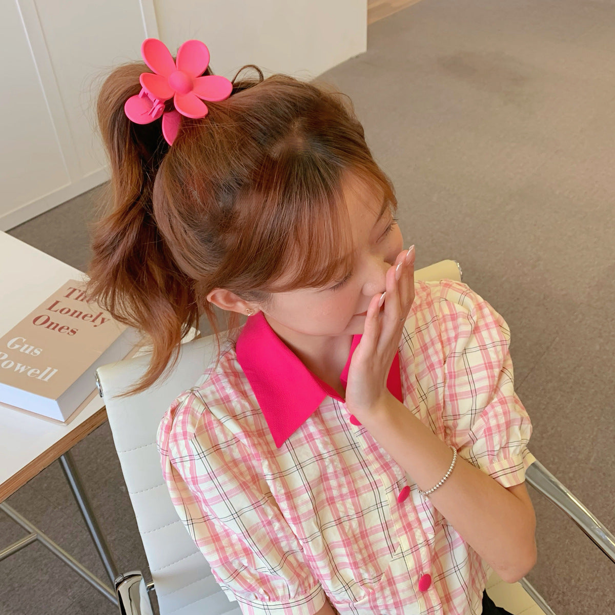 FLOWER hair clip